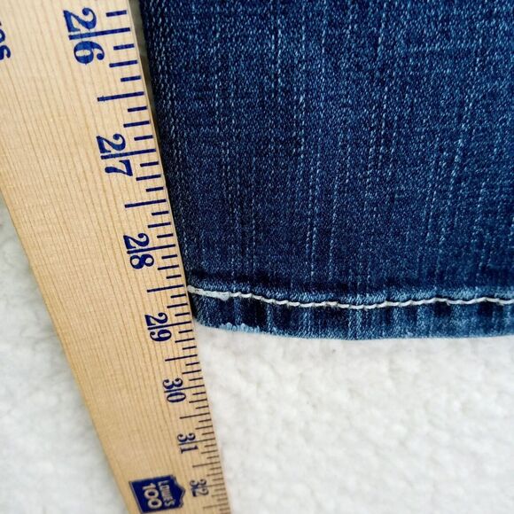 BKE Buckle Women Jeans 28x29.5" Blue‎ BKE Drew Boot Dark Wash Stretch Denim - Picture 7 of 12